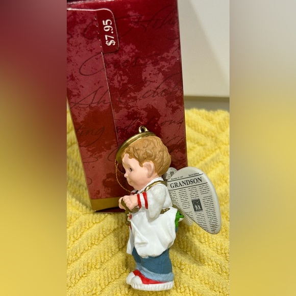 HALLMARK Keepsake "GRANDSON" Ornament with Box Vintage 1997 - Picture 5 of 9